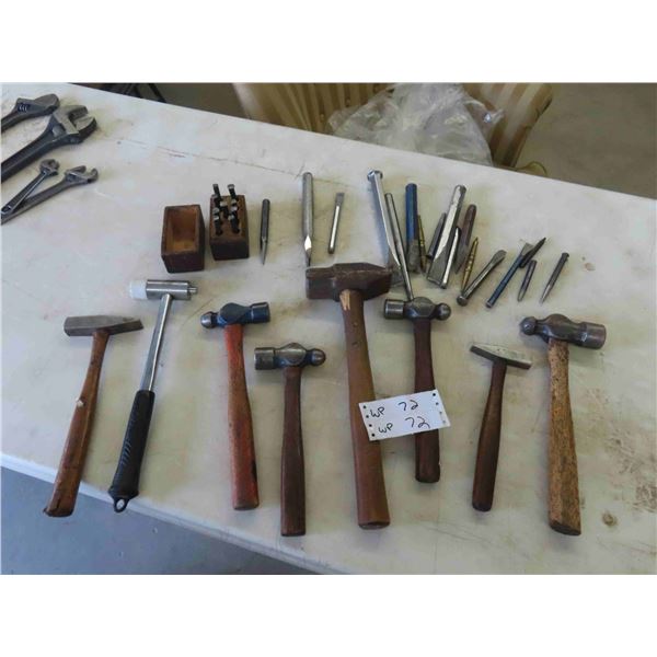Sledge/Ball Pin Hammers , Chisels , Punches