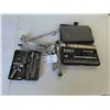 Image 1 : 1/4'' + 3/8'' Ratchets, Torch Wrench, Extension, Sockets 