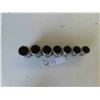 Image 4 : (7) Snap On Metric 1/2'' Sockets Up To 32mm 