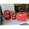Image 1 : 3 Gas Cans - 2 are Metal