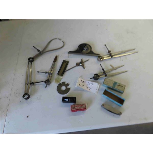 Measuring Devices , Gauges , Key Seat Rule Clamp & More 