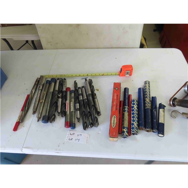 15 Machinist Quality Reamers and Drill Bits 