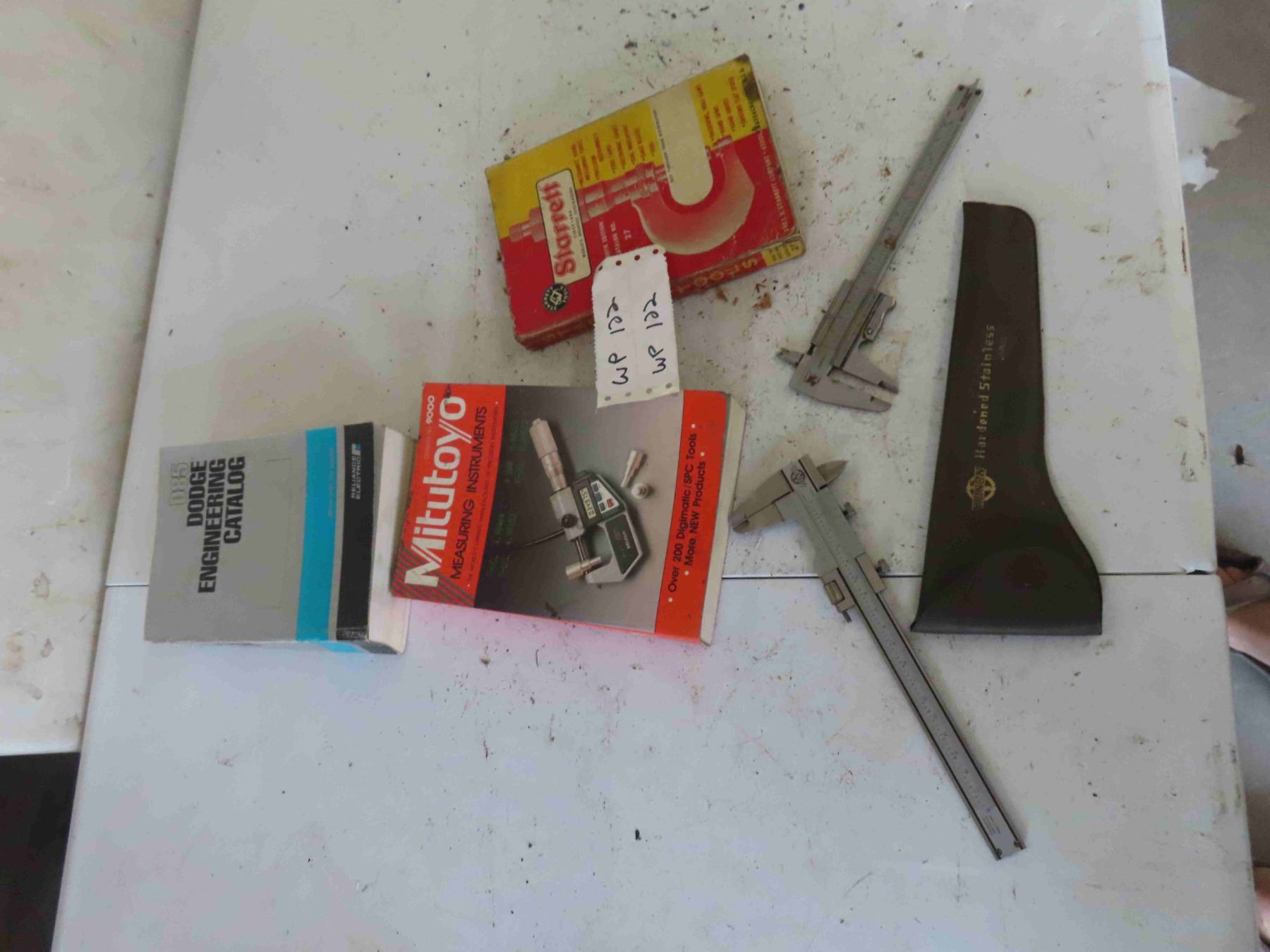 Starrett and Mitutoyo Measuring Instrument Books , 2 Calipers ...