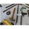Image 5 : C Clamps , Square , Wrecking Bar , Hammers , Air Brad Nailer 