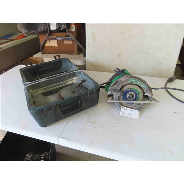 Hitachi C7582 Circular Power Saw with Case 