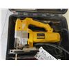 Image 2 : Dewalt Power Jig Saw with Case and Blades 
