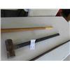 Image 3 : 2 Sledge Hammers , Fencing Bar 