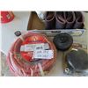 Image 1 : 25ft 3/8''Air Hose , Sand Paper , 3 Trimmer Heads 
