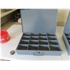 Image 2 : 3 Hardware Bins 18'' x 21'' (2) Have 32 Bins (1) Has 16 Bins 