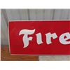 Image 2 : Firestone Metal Sign 14'' x 72''
