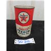 Image 1 : Texaco Improved Motor Oil Quart Can with Product
