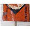 Image 8 : Allis Chalmers Tractor Machinery Metal 2 Sided Dealership Sign H.White 