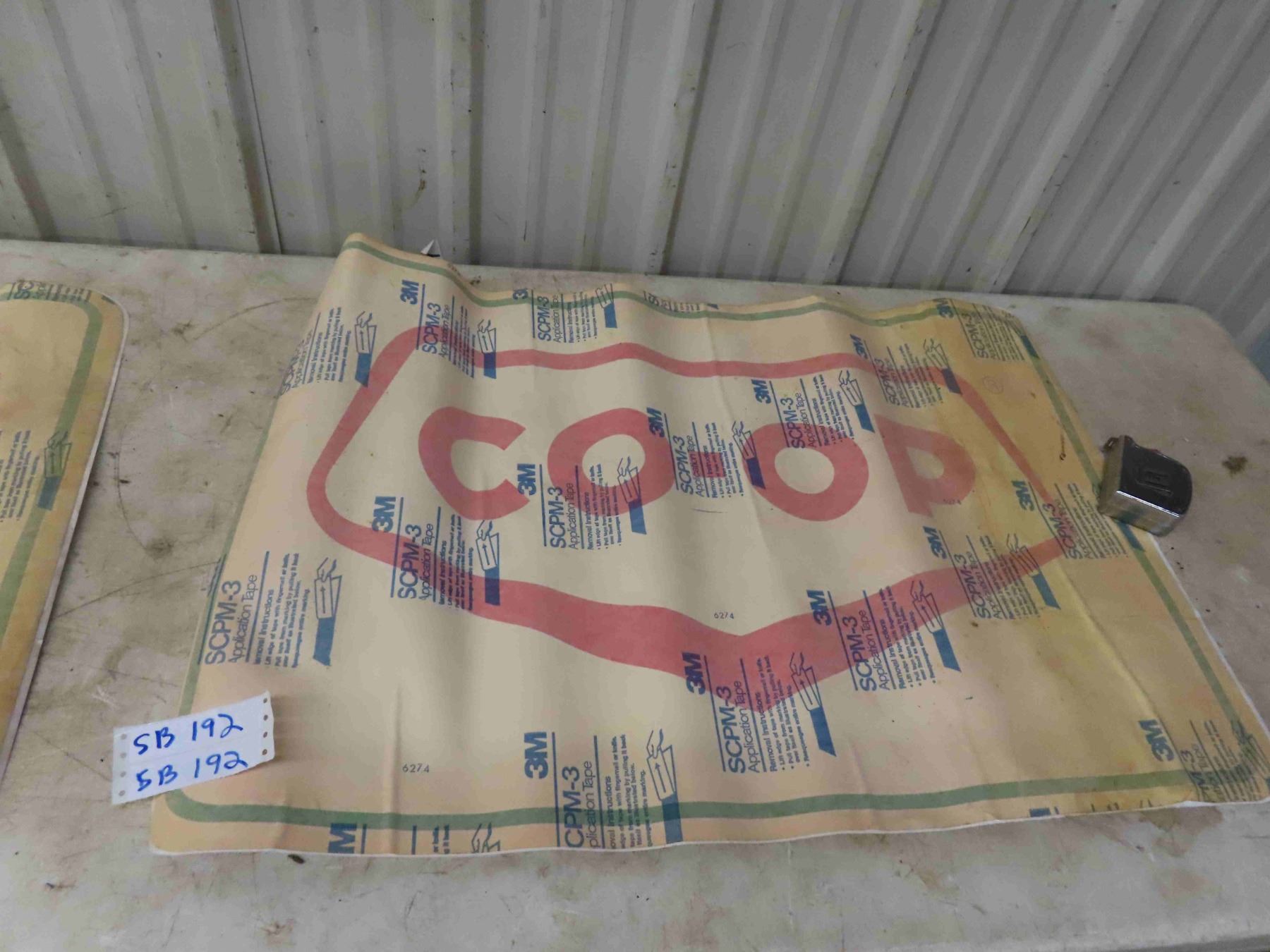 Copartstock Sticker 2 New Old Stock Coop Stickers 24'' x 36'' - McSherry Auction Service Ltd.