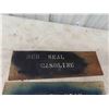 Image 2 : 3 Stencils Red Seal & North Star 6'' x 16'' 