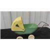 Image 2 : Wyandotte Metal Baby Carry with Rubber Tires 7'' x 9 1/2'' x 3 1/2'' 