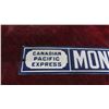 Image 2 : Vintage Canadian Pacific Express ''Money Order for Sale Here'' Porcelain