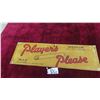 Image 1 : Players Please Cardboard Sign 5'' x 15'' 