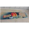 Image 1 : Wrigleys Spearmint Gum Cardboard Vintage Advertising 11'' x 42''