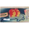 Image 3 : Wrigleys Spearmint Gum Cardboard Vintage Advertising 11'' x 42''