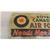 Image 2 : Royal Canadian Air Force Cardboard Sign 15'' x 30'' 