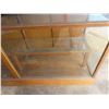 Image 2 : Oak Store Display Complete with Glass (Whole Unit) 84'' x 29'' x 3ft 