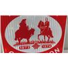 Image 2 : Boundary Commission Metal Sign 23 1/2'' x 23 1/2'' 