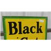 Image 2 : Vintage Black Cat Cigarettes Always Fresh Metal Sign 20'' x 27 1/2'' 