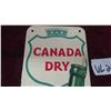 Image 2 : Vintage Canada Dry Metal Embossed Palm Press 3 3/4'' x 12'' 