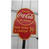 Image 2 : Enjoy Coca Cola 36c A Carton Rack with True Coca Cola Base and 2 Sided