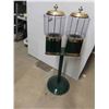 Image 8 : Double Head Gumball Machine 41'' Tall 
