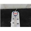 Image 2 : Fina Plastic Thermometer with Bulb 2 1/2'' x 15 1/2'' 