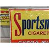 Image 2 : Sportsman Cigarette Extra Mild Vintage Sign 20'' x 28'' 