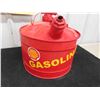Image 2 : Shell Restored Metal Gas Can 8'' High x 12'' Across 