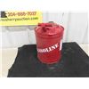 Image 1 : Metal Restored Gas Can 10 1/2'' H x 9'' Across 