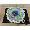 Image 2 : 1970s 7UP Peter Max Light Up Clock 17'' Across  Working 