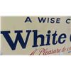 Image 8 : Vintage White Owl Metal Cigar Sign 40'' x 21''