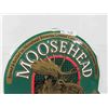 Image 2 : Moosehead Beer Sign Metal Embossed 23'' x 25 1/2'' 