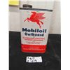 Image 1 : Mobil Oil Outboard Quart Can 