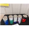 Image 8 : 5 Outboard/2 Cycle Oil US Pint Cans All with Product :  Rad 