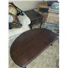 Image 1 : Hammary Cherry Queen Anne Drop Leaf Coffee Table Cabriole Leg + End Table + Contents In End Table