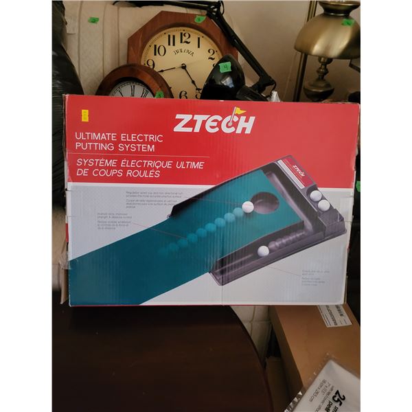 Boxed Z Tech Ulitmate Electric Putting System