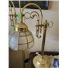 Image 3 : Pair of Matching Lamps - Table Lamp & Floor Lamp - Tested