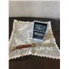 Image 3 : Hammary End Table with Contents - Knife Vintage Doilies +