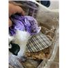 Image 2 : Box of Misc Clohting, New Towel Linen, Mens Leather Belt and More