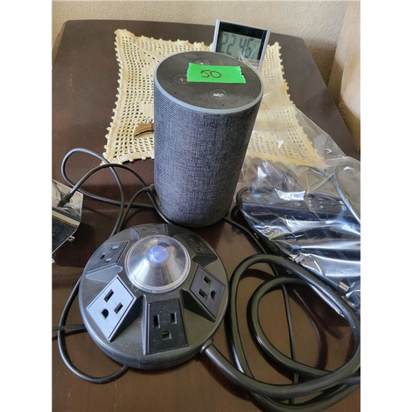 Great Lot of Modern Technology Items - Bluetooth Speaker, Amazon TV Firestick and Multi Directional 