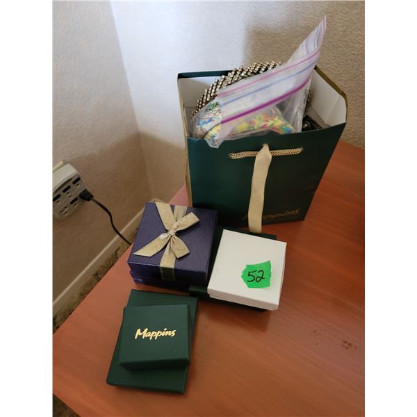 Great Lot of Jewellery and Empty Jewellery Boxes - Unsearched