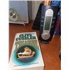 Image 2 : Collection of Clive Cussler Books + Other Goodies - Salt Lamp +