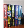 Image 8 : Collection of Clive Cussler Books + Other Goodies - Salt Lamp +