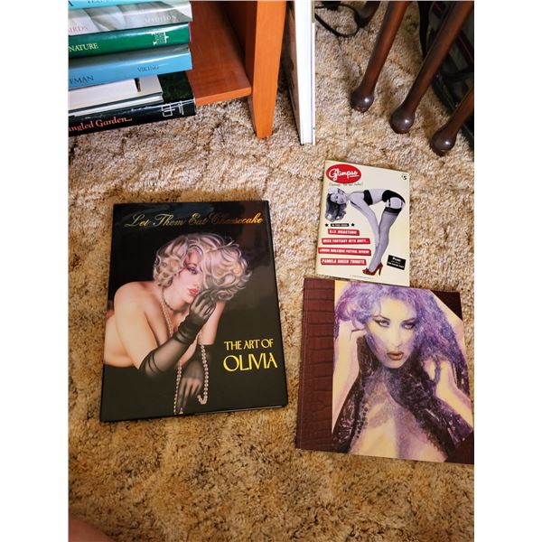 2 Books on the Art of Olivia + 1 Pin Up Booklet