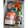 Image 2 : Clear Folding Lid Tote with Window Insulation Kits + Weather Stripping +